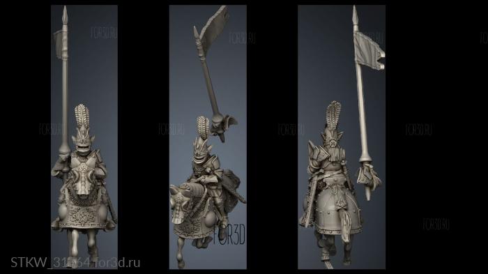 Elfs Heavy Banner stl model for CNC