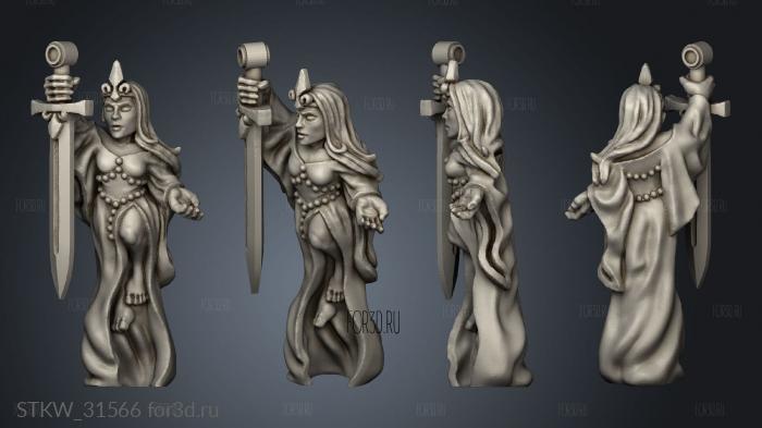 enchantress stl model for CNC