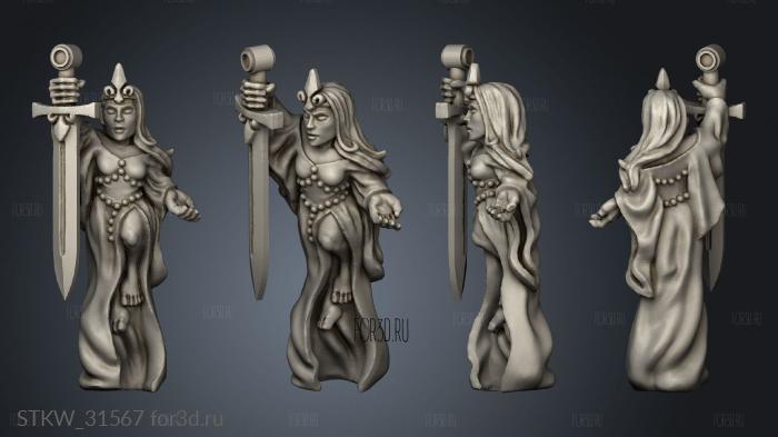 enchantress stl model for CNC