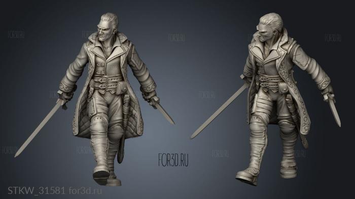 antari assassin stl model for CNC