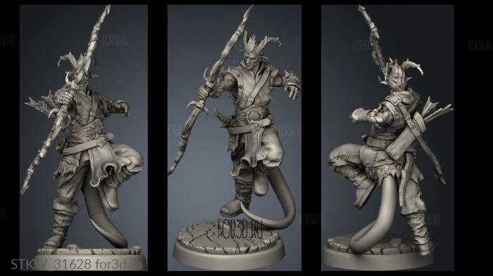 Infernal ranger basic stl model for CNC