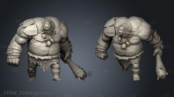 Epics Stuff Ogre Mauler stl model for CNC