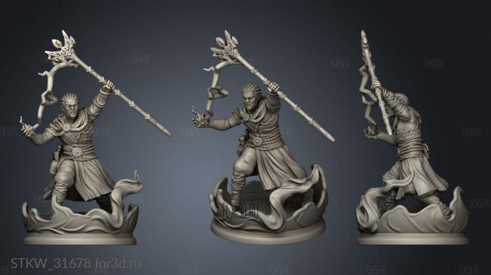 Magic Weave Wizard stl model for CNC