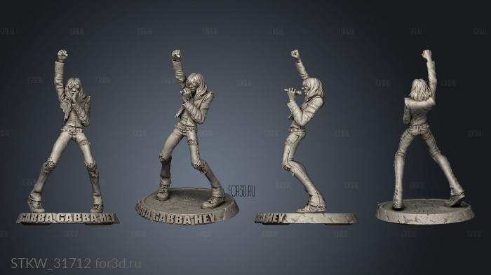 joey ramone mejor calidad 3d stl модель для ЧПУ