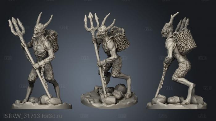 Krampus 3d stl модель для ЧПУ