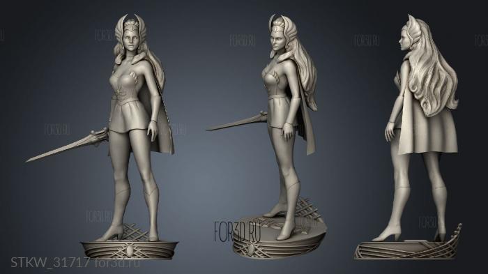 she ra 3d stl модель для ЧПУ