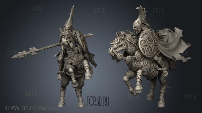 Eternal Hunt Rider A aN cloak stl model for CNC