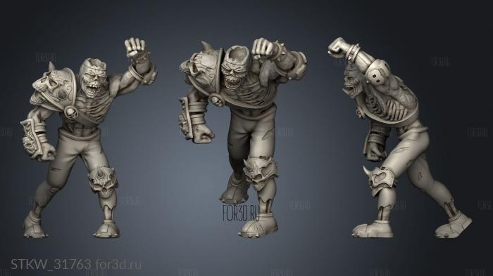 Eternals Zombie stl model for CNC