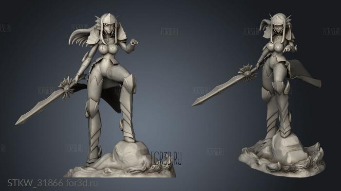 Ezra Azdrama Erza Character stl model for CNC