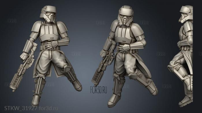 Fallen Tropical Troopers Shoretrooper stl model for CNC