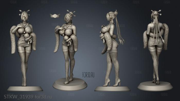 FAN LULU Monster ACC stl model for CNC