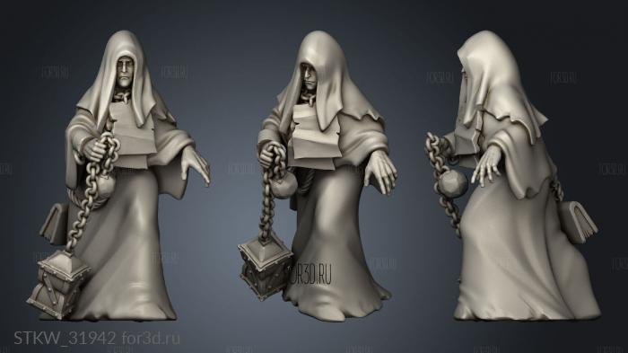 FANATICAL ZEALOTS UNIT FEMALE ZEALOT stl model for CNC