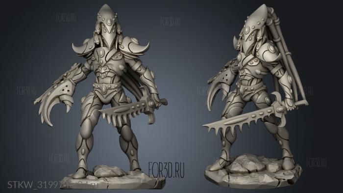 Fantasy Cult Lord Mimetic Eviscerator Rock stl model for CNC