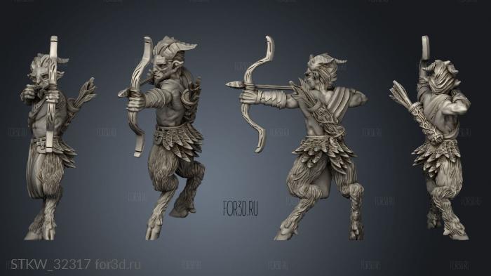 Faun Archer stl model for CNC