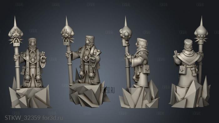 cos priest stl model for CNC