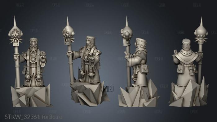 Cossack priest stl model for CNC