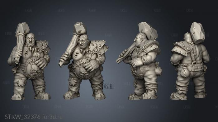 Ogre 3d stl модель для ЧПУ