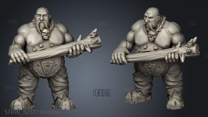 Ogre 3d stl модель для ЧПУ