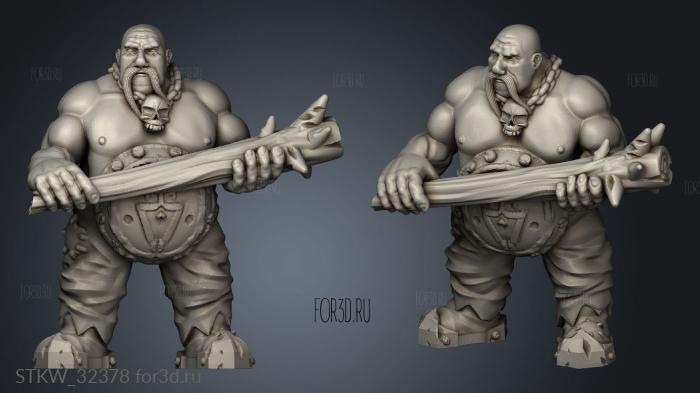 Ogre 3d stl модель для ЧПУ