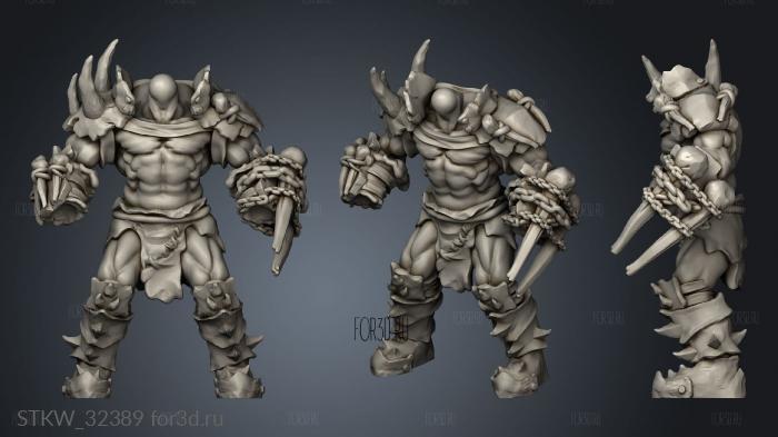 Orcs Bodies Nickys Hatchery stl model for CNC