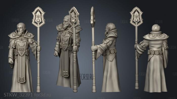 Priest 3d stl модель для ЧПУ