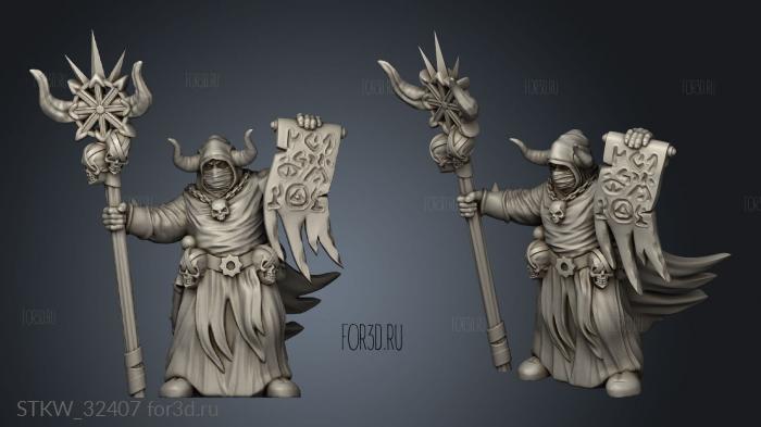 Warlock 3d stl модель для ЧПУ