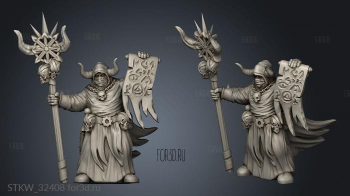 Warlock 3d stl модель для ЧПУ