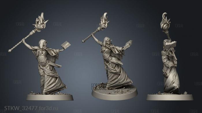 Female Fireacle Fine Detail stl model for CNC