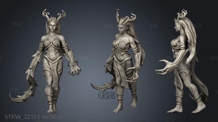 Woods Dryad Transforming 3d stl модель для ЧПУ