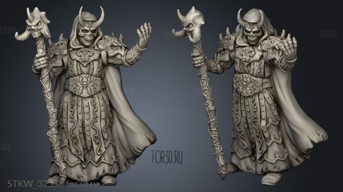 vakhos necromancer stl model for CNC