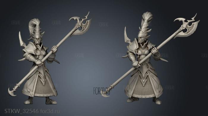 Fiends the Undercity Legionnaire stl model for CNC