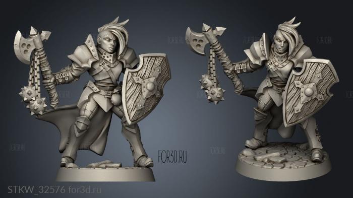 Fighters Guild Axe stl model for CNC