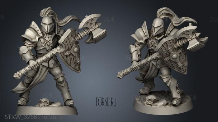 Fighters Guild Great Axe stl model for CNC