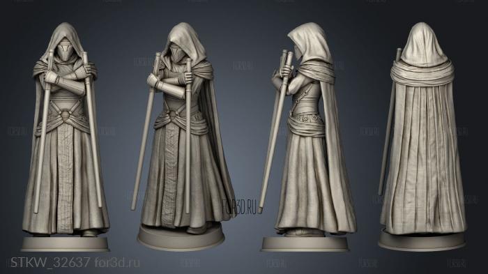 FIGURINE Darth Revan stl model for CNC