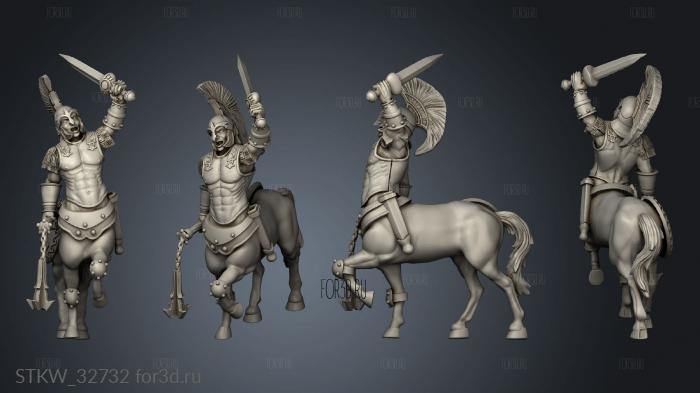 Centaurs cent stl model for CNC