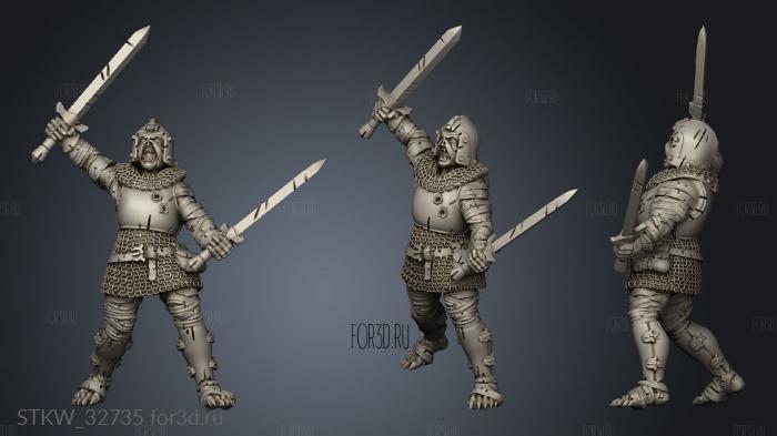 Legendary Lance Halloween mummy weapon stl model for CNC