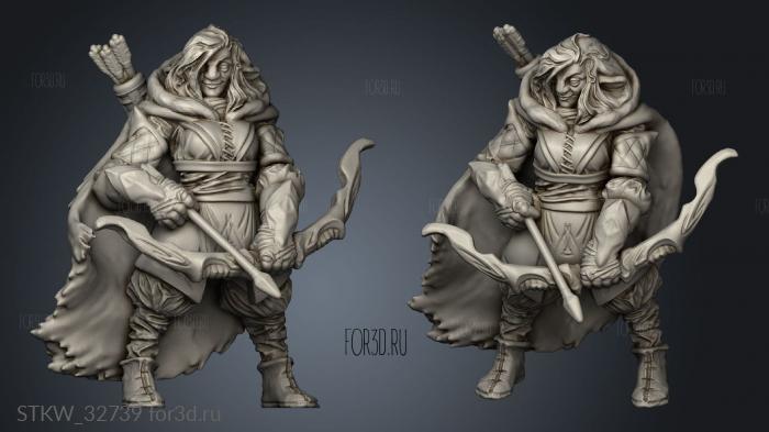 Furbolgs Ranger stl model for CNC