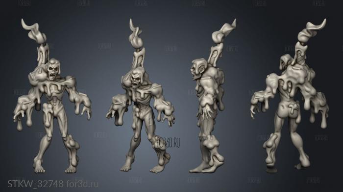 Frosting thrall stl model for CNC