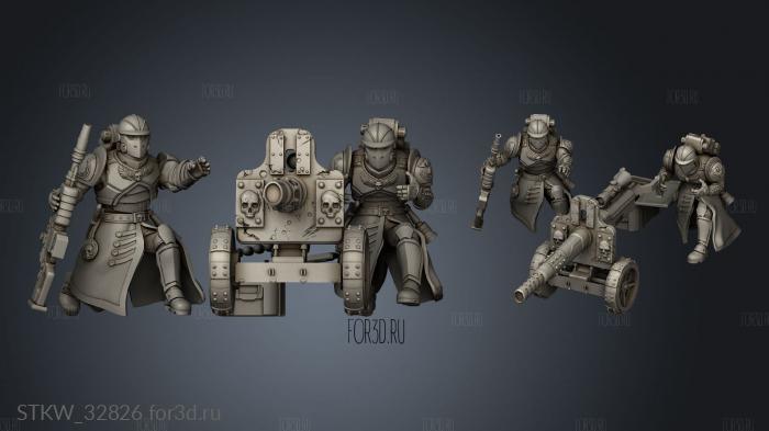 Light weapon teams SM Ammo 3d stl модель для ЧПУ