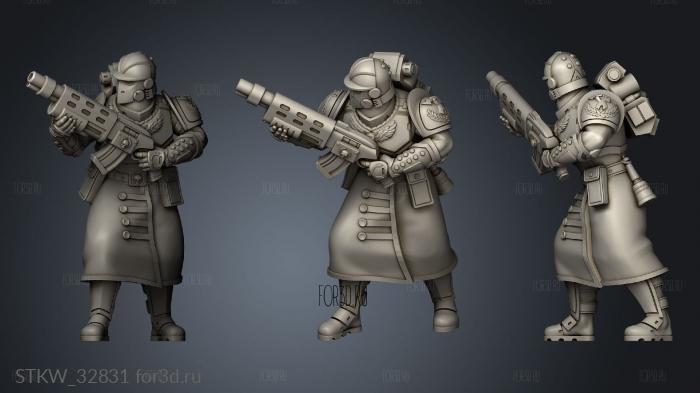 Sanctus Manipulus Knights Shotguns 3d stl модель для ЧПУ