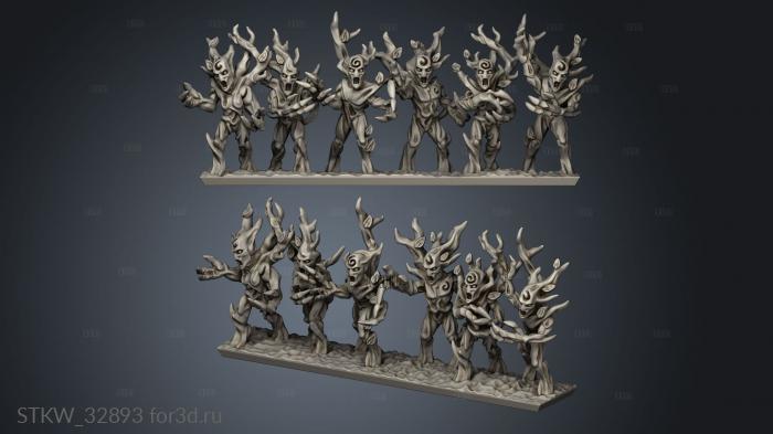 forest spirits stl model for CNC