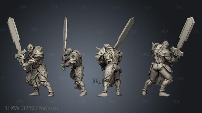 Forged Construct Bastion stl model for CNC