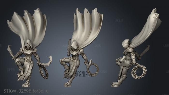 Forged Construct Black Mist Ghost stl model for CNC