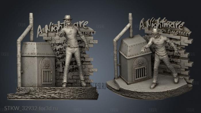 Freddy Krueger nightmare on elm street stl model for CNC