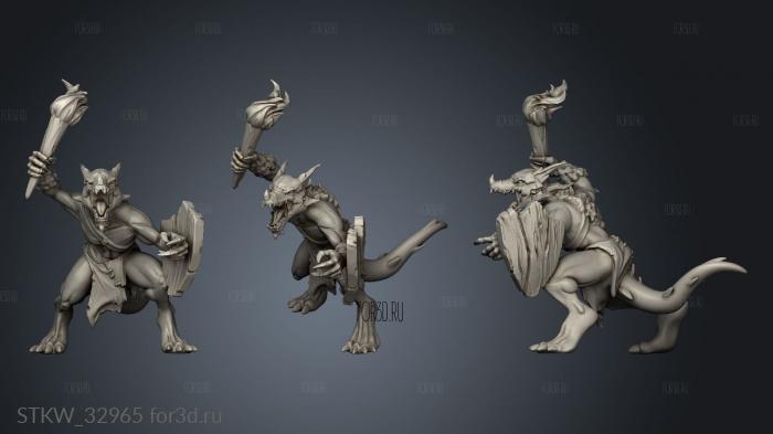 Friends Icewind Kobolds Kobold stl model for CNC