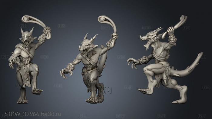 Friends Icewind Kobolds Kobold stl model for CNC