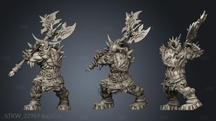 Friends Grog Axe stl model for CNC