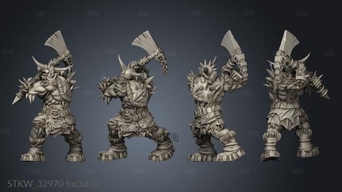 Friends Grog Warpick stl model for CNC