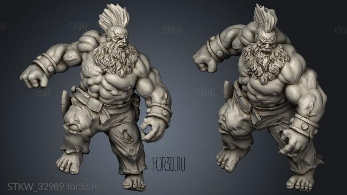 Frostiron Clan Nickeys Hatchery Dwarf Bler stl model for CNC