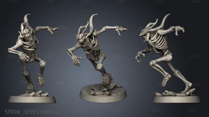 Frost Metal Clan Kentargh Grotar Skeletons Skeleton FM stl model for CNC